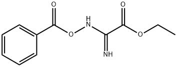 Acetic acid, 2-[(benzoyloxy)amino]-2-imino-, ethyl ester Structure
