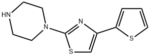 1-[4-(thiophen-2-yl)-1,3-thiazol-2-yl]piperazine