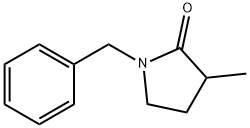 1-Benzyl-3-methylpyrrolidin-2-one 结构式