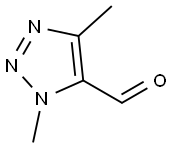 1H-1,2,3-Triazole-5-carboxaldehyde, 1,4-dimethyl- Structure