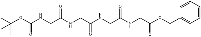 Boc-(Gly)4-OBn 结构式