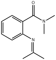 Benzamide, N,N-dimethyl-2-[(1-methylethylidene)amino]- 结构式