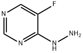 5-Fluoro-4-hydrazinylpyrimidine Struktur