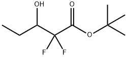 Pentanoic acid, 2,2-difluoro-3-hydroxy-, 1,1-dimethylethyl ester