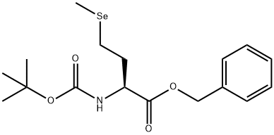 Butanoic acid, 2-[[(1,1-dimethylethoxy)carbonyl]amino]-4-(methylseleno)-, phenylmethyl ester, (2S)-