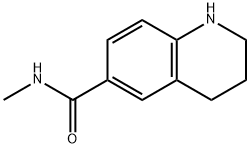 N-methyl-1,2,3,4-tetrahydroquinoline-6-carboxami de Structure