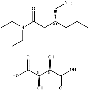 普瑞巴林杂质31 L-酒石酸,1094518-26-9,结构式