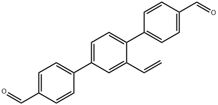 [1,1':4',1''-Terphenyl]-4,4''-dicarboxaldehyde, 2'-ethenyl- 结构式