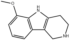 6-甲氧基-2,3,4,5-四氢-1 {H}-吡啶并[4,3- {b}]吲哚,1095263-93-6,结构式