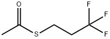 Ethanethioic acid, S-(3,3,3-trifluoropropyl) ester Structure