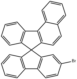 2-溴螺-[芴-7,9-苯并芴],1099593-10-8,结构式