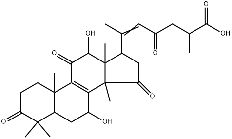 ガノデレン酸E 化学構造式