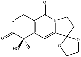 (R)-4-乙基-4-羟基-1,4,7,8-四氢-3H,10H-螺[吡喃并[3,4-F]吲哚并嗪-6,2