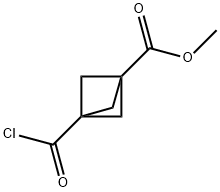 Bicyclo[1.1.1]pentane-1-carboxylic acid, 3-(chlorocarbonyl)-, methyl ester