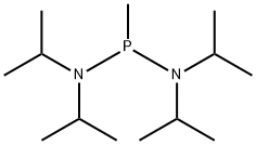 Phosphonous diamide, P-methyl-N,N,N',N'-tetrakis(1-methylethyl)- Structure
