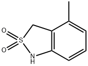 4-methyl-1,3-dihydro-2lambda6,1-benzothiazole-2,2-dione Structure