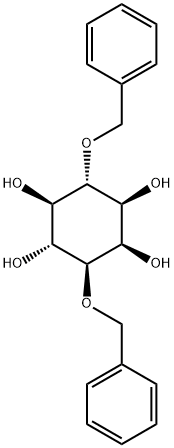 D-myo-Inositol, 3,6-bis-O-(phenylmethyl)- (9CI) Struktur