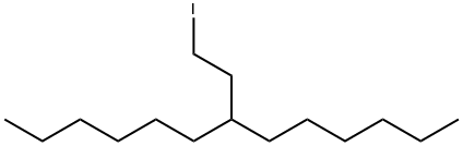 7-(iodoethyl)tridecane Struktur