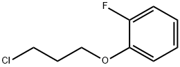 1-(3-氯丙氧基)-2-氟苯 结构式