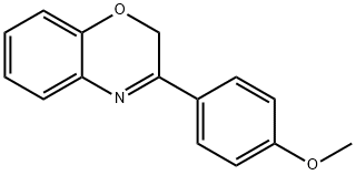 2H-1,4-Benzoxazine, 3-(4-methoxyphenyl)- Structure