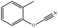 Cyanic acid, 2-methylphenyl ester Struktur