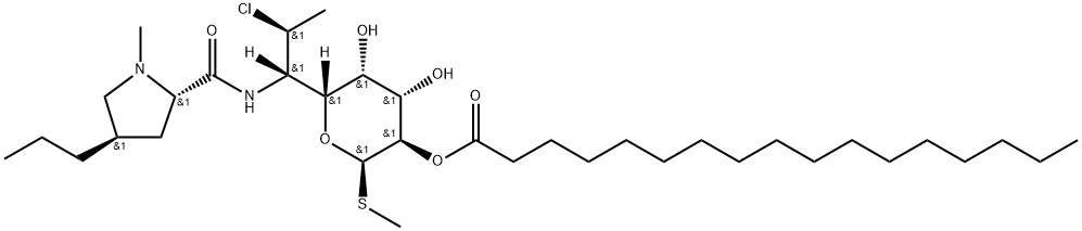 ClindaMycin Heptadecanoate Structure