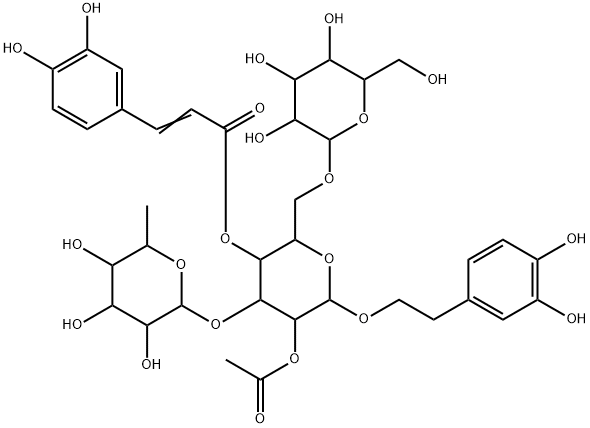 管花苷A, 112516-05-9, 结构式