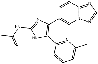 1132610-48-0 N-[4-(6-Methyl-2-pyridinyl)-5-([1,2,4]triazolo[1,5-a]pyridin-6-yl)-1H-imidazol-2-yl]acetamide