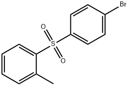 Benzene, 1-[(4-bromophenyl)sulfonyl]-2-methyl- Struktur