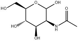 环状N-乙酰甘露糖胺,1136-44-3,结构式