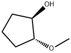 Cyclopentanol, 2-methoxy-, (1R,2R)- Structure
