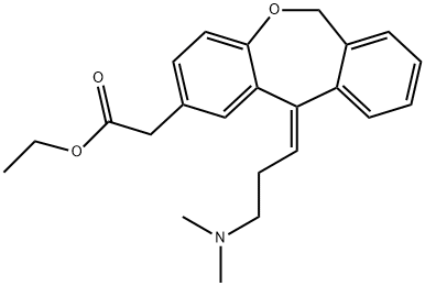 Olopatadine Ethyl Ester 化学構造式