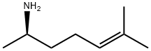(R)-6-methylhept-5-en-2-amine Struktur
