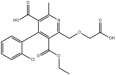 AMlodipine Metabolite 5, 114018-75-6, 结构式
