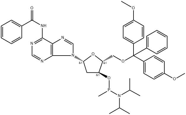 DA-ME PHOSPHONAMIDITE Structure