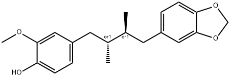 赤式-6-澳白木脂素, 114127-24-1, 结构式