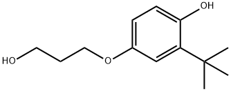 Phenol, 2-(1,1-dimethylethyl)-4-(3-hydroxypropoxy)-,114289-77-9,结构式