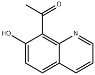 1-(7-羟基喹啉-8-基)乙-1-酮, 1146298-54-5, 结构式