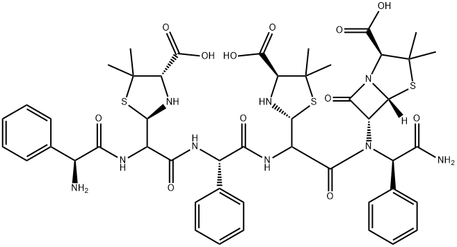 氨苄青霉素EP杂质M, 114977-84-3, 结构式