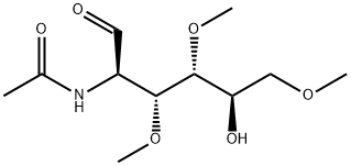 2-Acetamido-2-deoxy-3,4,6-tri-O-methyl-D-glucose,115002-36-3,结构式