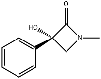 2-Azetidinone, 3-hydroxy-1-methyl-3-phenyl-, (3S)-