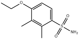 4-ethoxy-2,3-dimethylbenzene-1-sulfonamide 化学構造式