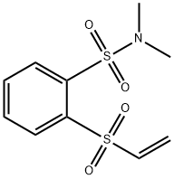 2-(ethenesulfonyl)-N,N-dimethylbenzene-1-sulfonamide Structure