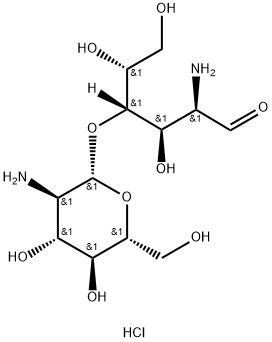 壳二糖二盐酸盐 结构式