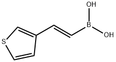Boronic acid, B-[(1E)-2-(3-thienyl)ethenyl]- Structure