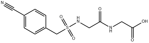 1156425-42-1 2-{2-[(4-氰基苯基)甲磺酰胺]乙酰胺}乙酸