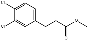 methyl 3-(3,4-dichlorophenyl)propanoate Structure