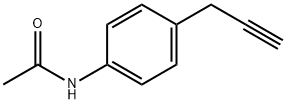 N-(4-(丙-2-炔-1-基)苯基)乙酰胺, 115784-56-0, 结构式