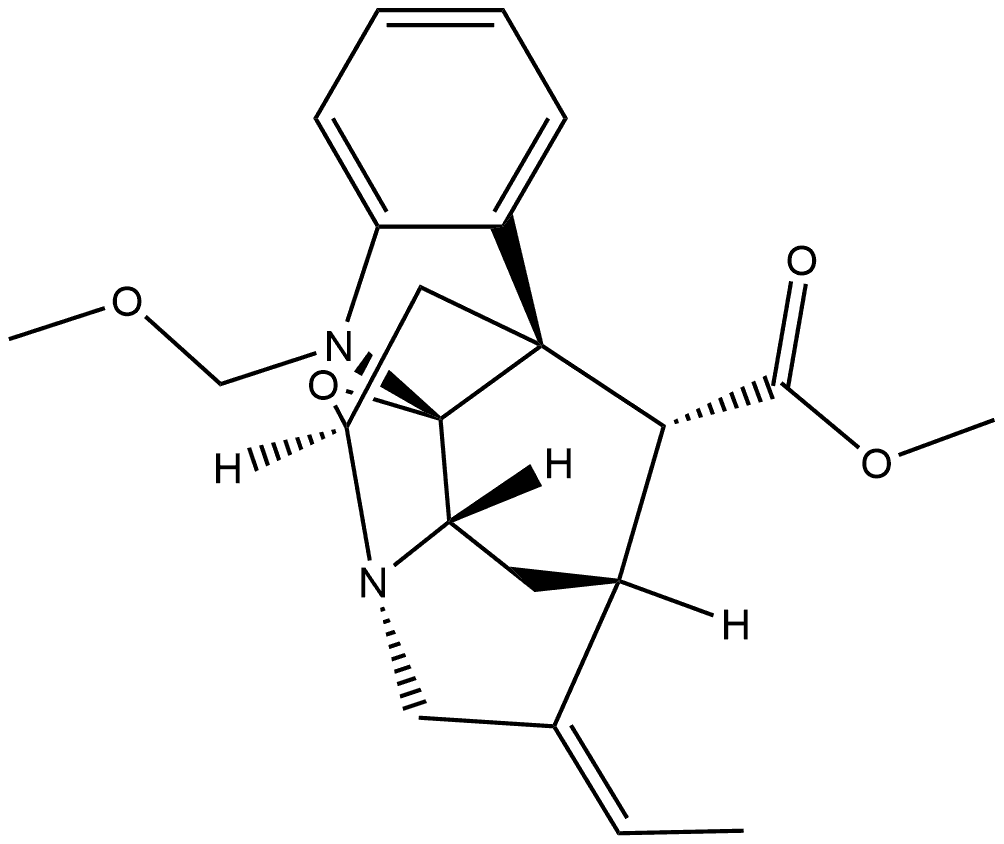 N1-MethoxyMethyl picrinine Structure