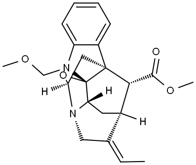 N1-MethoxyMethyl picrinine Structure